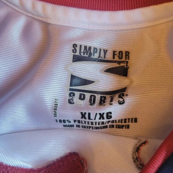 Simply For Sports White England National Soccer Jersey Youth XL #8 - Picture 2 of 3